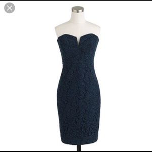J Crew Cathleen dress in navy size 6